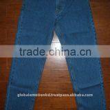 Men Basic 5-Pocket 100% Cotton Jeans With Stone Wash thumbnail-1