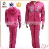 China Supplier Winter 3-piece Red Pretty Womens Sportswear Set thumbnail-5