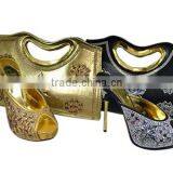 2015 Wholesale High Heel African Shoes And Bags Dress Shoes And Matching Bags MG0011 thumbnail-1