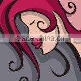 CMYK Colorful Life Printing Design Heat Transfer Sticker Custom Design Heat Transfer Decal Transfer Vinyl Sticker thumbnail-5