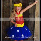 Handmade Birthday Girls Colorful Tutu Dress Lined thumbnail-2