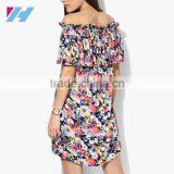 Summer Advanced Fashion Popular Apparel Clothing 2016 Cross Collar Dresses thumbnail-4