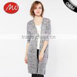 Women's Spring Open Front Long Cardigan Sweater From OEM Factory thumbnail-1