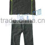 2016 Hot Sell Seamless Yoga Wear Set Leggings and Tank Top thumbnail-2