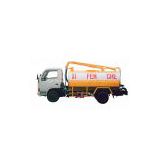 Dongfeng 4*2 4ton fecal suction truck/ vacuum suction truck