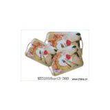 Melamine 3pcs Tray Set thumbnail-1