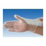 OEM Clear food clatex gloves powder free / disposable medical gloves