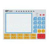 Silver Paste Flexible Membrane Switch Keyboard Corrosion Resistance for Electrics