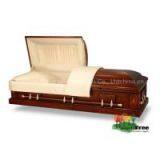 China Solid Wood Caskets Wood Caskets Wood Coffin thumbnail-1