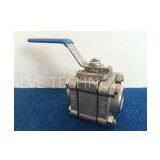 2000wog B / W High Mounting Pad ISO 5211 Ball Valve 3pc Type 1/2