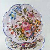 Wave Edge Melamina Dish Melamine Decoration Plate thumbnail-1