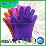 Lifetime Warranty Insulated Waterproof Wrist Protection Silicone BBQ Grilling Gloves thumbnail-3