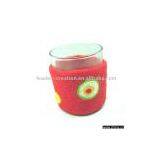 candle holder candle cup,glassware,glass decoration,home