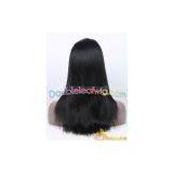 16inch 1# Yaki Indian Remy Human Hair Full Lace Wig in Stock thumbnail-3