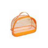 PVC Cosmetic Bag With Silkscreen Printing, Customized Logos and Shapes Are Accepted