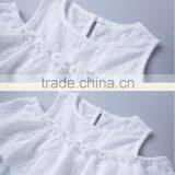 Wholesale Children Off Shoulder Full Blouse Design Solid Color Shirts Baby Girls New Style Lace Shirt thumbnail-5