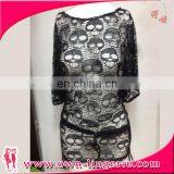 Sexy Women Swimwear Bikini Women Summer Beach Off-shoulder Women Lace Sexy Beach Dress thumbnail-1