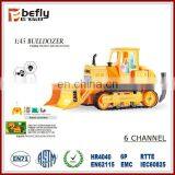 Children 6-CH Construction Toy r c Bulldozer thumbnail-1
