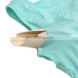 Green Mesh Insert Detachable Padding Bra Wholesale Gym Fitness Yoga Wear thumbnail-5