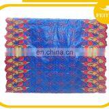 New African Cotton Damask Bazin Riche Dresses Embroidery For Women thumbnail-2