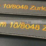 Wholesale Cheap Fabric Embroidered Customized Double Sided Key Chains/ Keychain