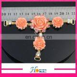 High Quality Fashion Lady Flip Flop Accessories Rhinestone Decoration Sandal Upper Ornament thumbnail-4