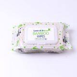 Bamboo Fiber Natural Organic Biodegradable Wet Wipes