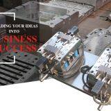 Double Color Elbow Pipe Fitting Plastic Injection Mould