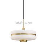 Decor Aluminum and Glass Ceiling E27 Ring Pendant Lamp thumbnail-1