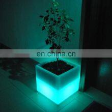 Decoration Plastic Furniture Led Lighting Flower Pot Planter Vase thumbnail-4