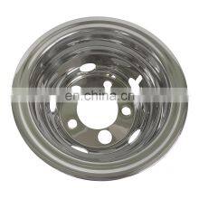 GELING Common Type European Truck Trailer 16mm 5 Holes Truck Car Stainless Steel Wheel Cover thumbnail-2