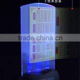 Cheap Table Stand Plastic Led Light Acrylic Menu Holder thumbnail-3