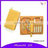 PU Zipper Bag Professional Manicure Pedicure Set