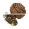 Brass & Wood Knob thumbnail-2