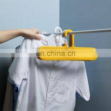 Home Hanging Clothes Towel Space Saving White Scarf Wire Wall Custom Baby Plastic Hanger thumbnail-1