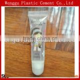 19mm 5ml empty lip gloss plastic tube for packing for lipgloss transparent plastic lipgloss tbe cosmetic lip balm tube
