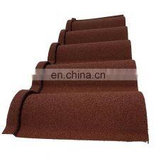 China Factory Galvanized Red Roofing Sheet Stone Coated Steel Roofing Spanish Roof Tiles thumbnail-5