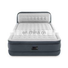 High quality material low MOQ order online king size bed inflatable airbed sleeping intex beds air bed mattress with pump