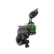 Motorcycle Tricycle ATV Mobile Phone Charger With Handlebar Dual USB Car Modified Car Charger 12V With Aperture thumbnail-4