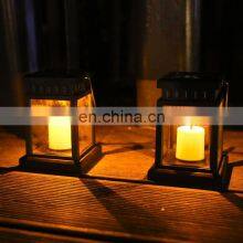 Solar Spotlights Waterproof Outdoor Solar Lantern Lawn Lamp LED Atmosphere Candle Lawn Garden Lights thumbnail-1