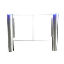 Servo Motor Controlled Access Gate/ Slim Swing Turnstile Gate/ Optical Swing Turnstile thumbnail-2