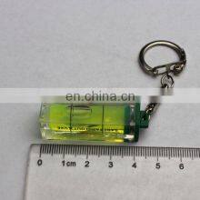 Keyring Mini Bubble Spirit Level With Keychain thumbnail-5