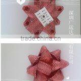 Glitter Star Bow With Glitter Lace Edges, Gift Bow for Gift Decoration thumbnail-1