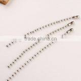Ball Chain Extension Chain Iron Material Nickel Plated Accessories thumbnail-2