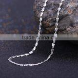 Simple Design Fashion Jewelry Rhodium Plated Cheap Chain Necklace thumbnail-2