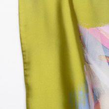 2025 European and American Spring New Style Round Neck One Sleeve Asymmetric Printed Dress for Women thumbnail-2