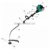 Portable Handle Brush Cutters 25cc,yanmar Rice Combine Harvester thumbnail-1