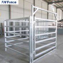 Customized Cheap Welded Wire Continuous Horse Cattle Arena Stall Stable Corral Fence Panels Low Price thumbnail-2