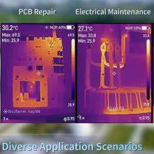 Portable CX20 Pro Thermal Camera - Optional Laser Pointer & Rangefinder, Precise Fault Location, HD Screen thumbnail-4