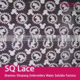 2016 Fashion Lace Accessory Organdy Embroidery Cotton Lace Fabric for Whole Sale thumbnail-1